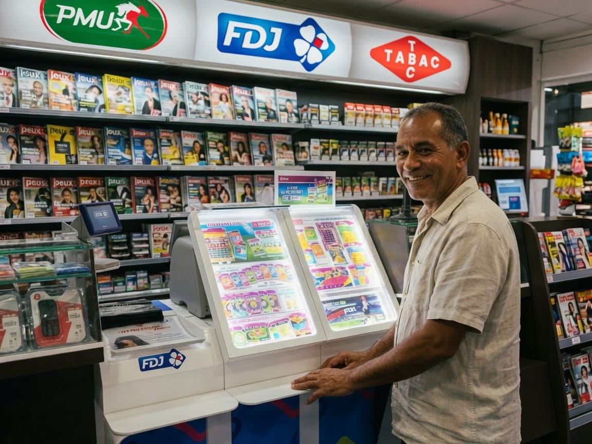 Bureau de tabac-presse PMU FDJ à La Réunion